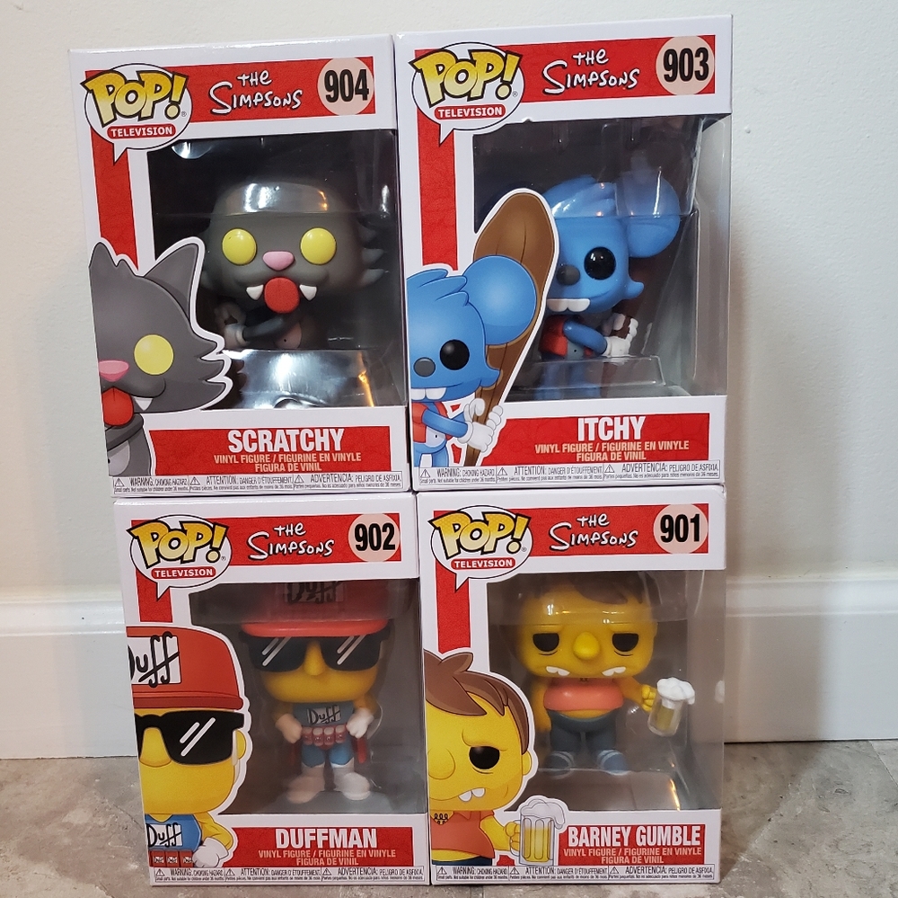 NIB Simpsons Funko Pop Lot